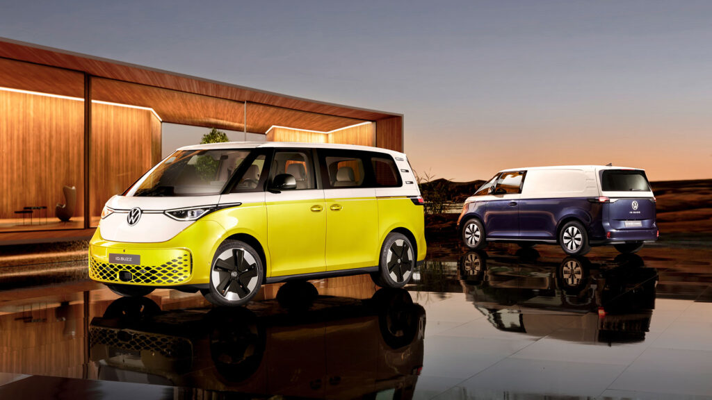 Volkswagen ID. Buzz et ID. Buzz Cargo // Source : Volkswagen