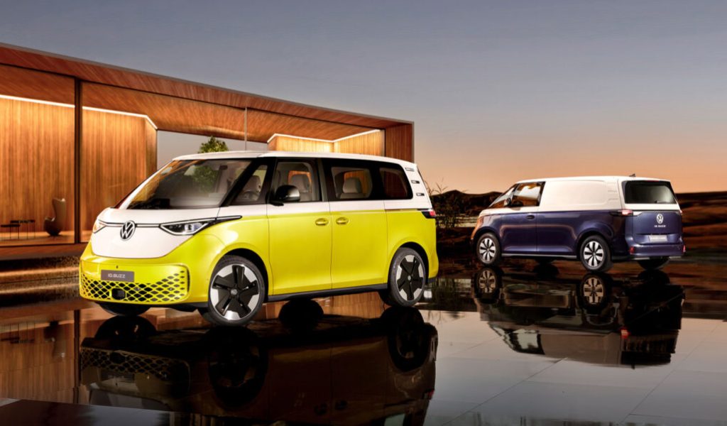 Volkswagen ID. Buzz et ID. Buzz Cargo // Source : Volkswagen Volkswagen ID. Buzz et ID. Buzz Cargo // Source : Volkswagen