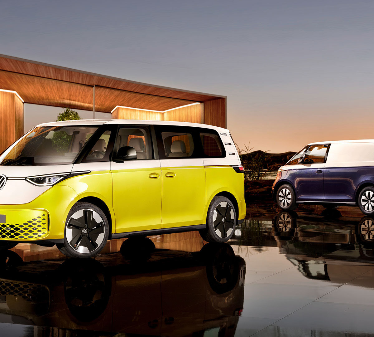 Volkswagen ID. Buzz et ID. Buzz Cargo // Source : Volkswagen