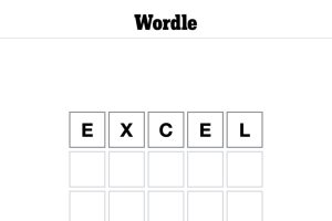 Wordle. // Source : Capture d'écran Wordle