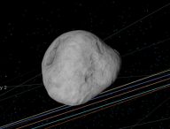 418135 (2008 AG3). // Source : Capture d'écran Eyes on Asteroids