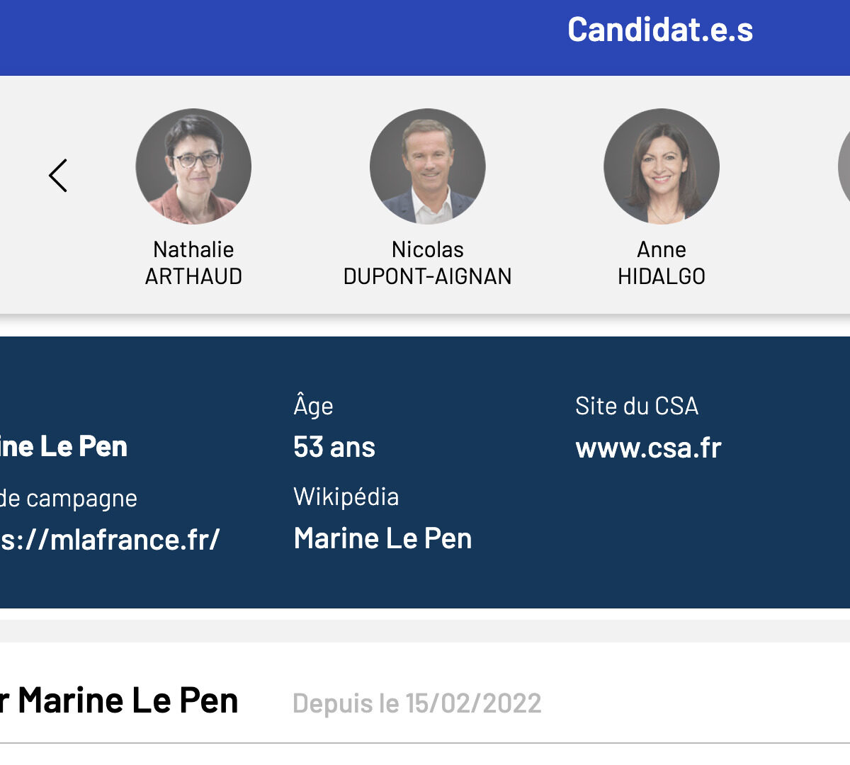 Source : Electionn Tracker