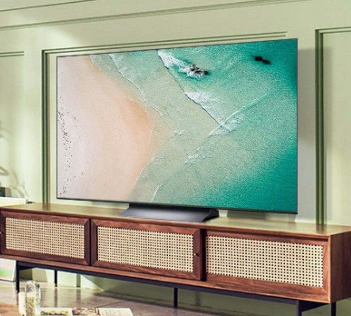 Le téléviseur LG OLED C2 // Source : LG