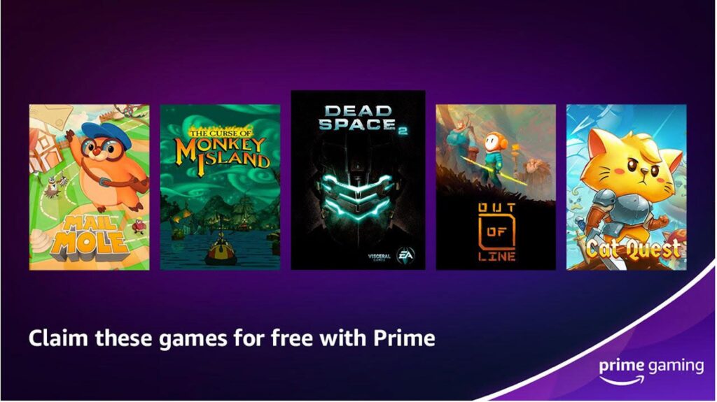 Amazon Prime Gaming en mai