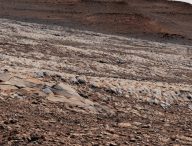 Rochers photographiés le 15 mars 2022 sur Mars. // Source : NASA/JPL-Caltech/MSSS (image recadrée)