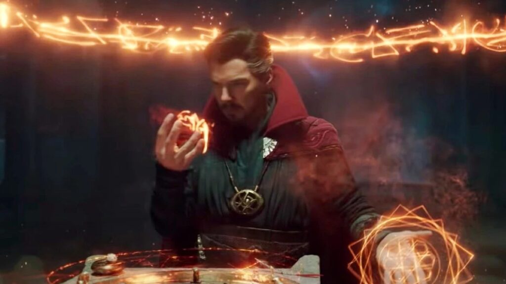 Doctor Strange dans Spider-Man No Way Home. // Source : Marvel Doctor Strange dans Spider-Man No Way Home. // Source : Marvel