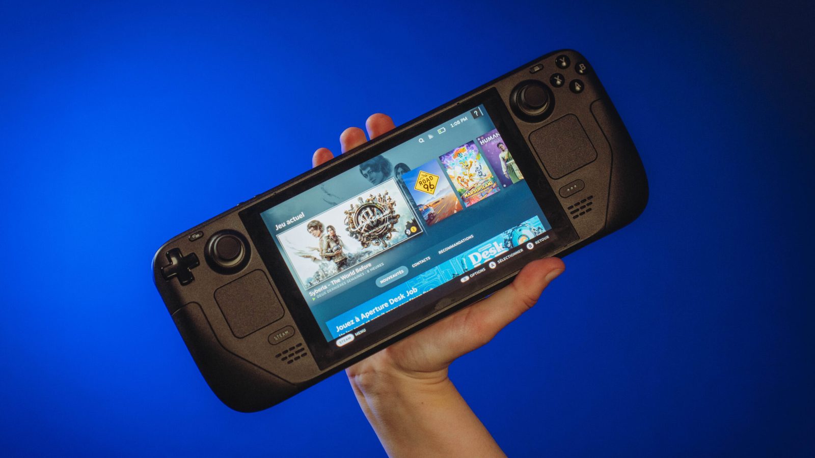 Valve steam deck : prix, fiche technique, actualités et test - console