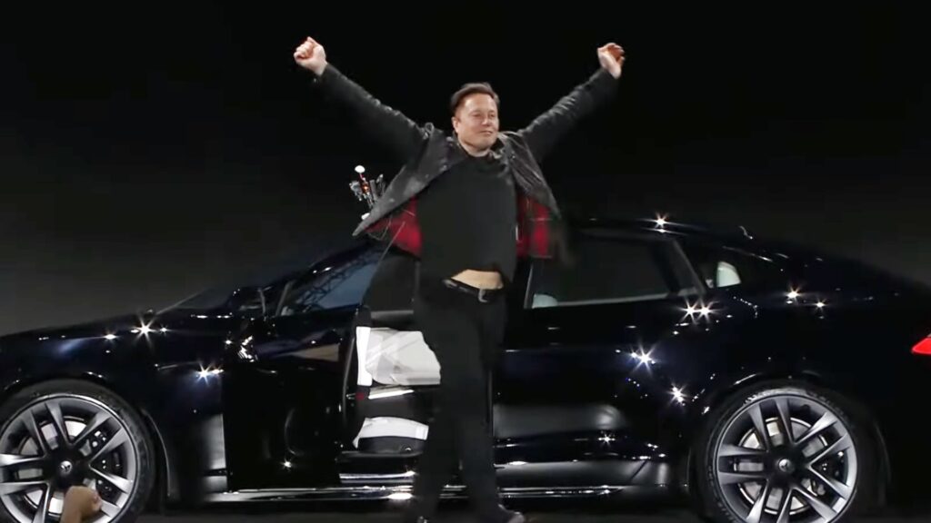 ELon Musk Tesla Roadster