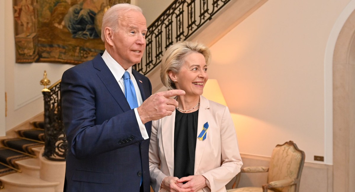 Joe Biden Ursula von der Leyen