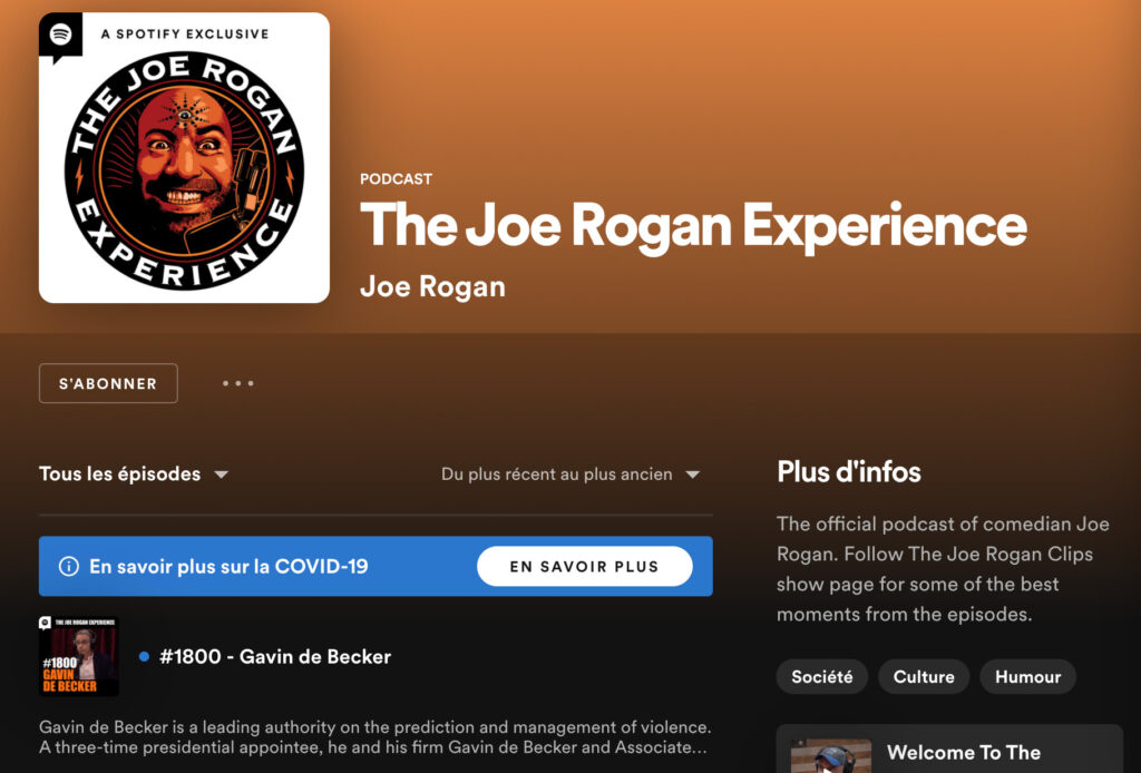 Anti-vaccine podcast: In the end, it’s Joe Rogan who could leave Spotify