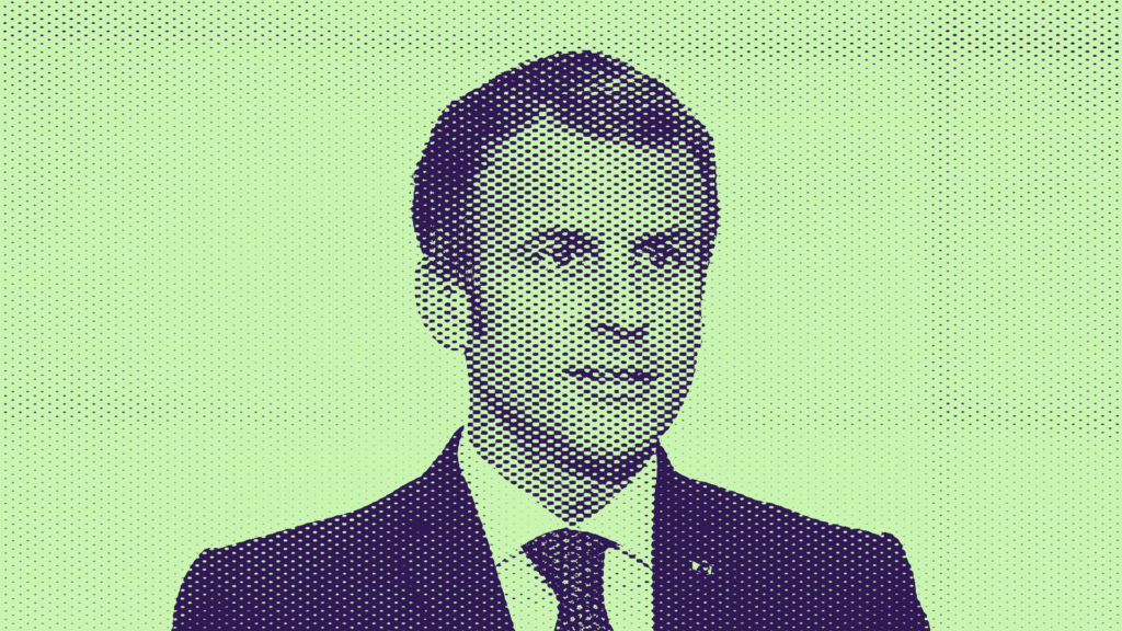 Emmanuel Macron. // Source : /ΝΕΑ ΔΗΜΟΚΡΑΤΙΑ