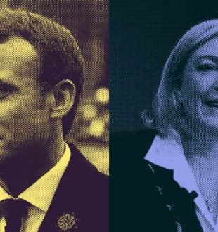 Emmanuel Macron et Marine Le Pen sont les finalistes de l'élection présidentielle // Source : Numerama