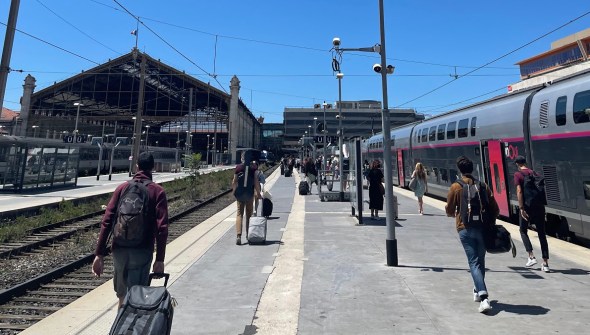 La gare de Marseille // Source : Julien Cadot pour Numerama