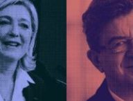 Marine Le Pen et Jean-Luc Mélenchon // Source : Numerama