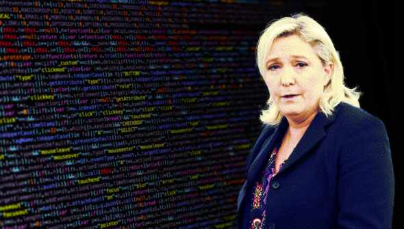 Le programme de Marine Le Pen pour le numérique est porté sur la souveraineté numérique // Source : Europen Parliament / Flickr - Mitchell Luo / Unsplash
