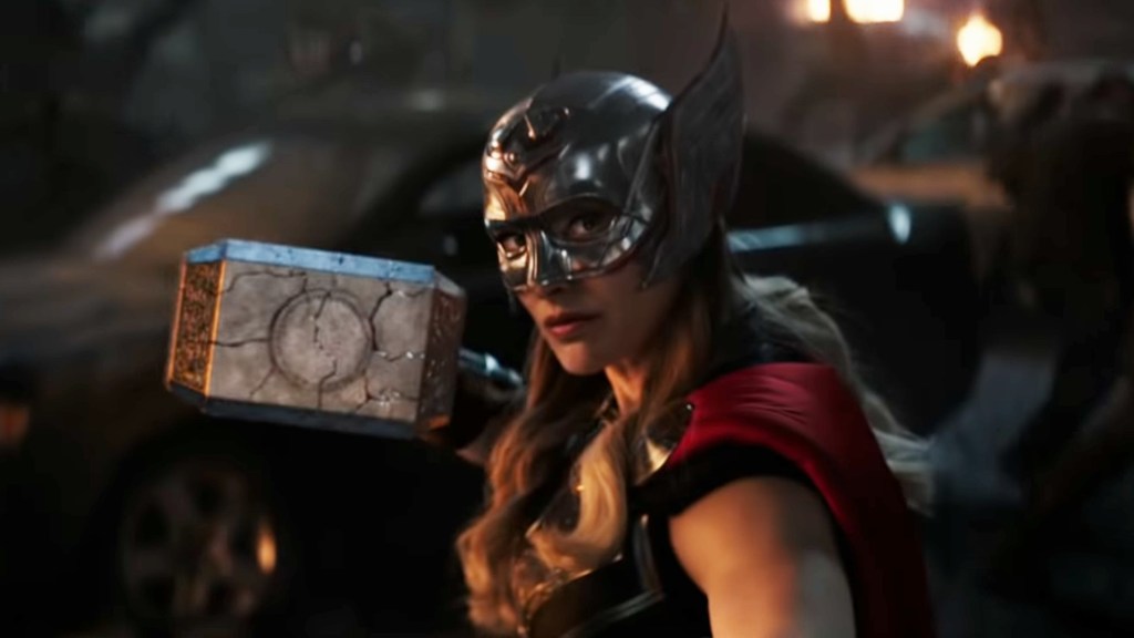 Natalie Portman / Jade Foster dans Thor Love and Thunder // Source : Marvel