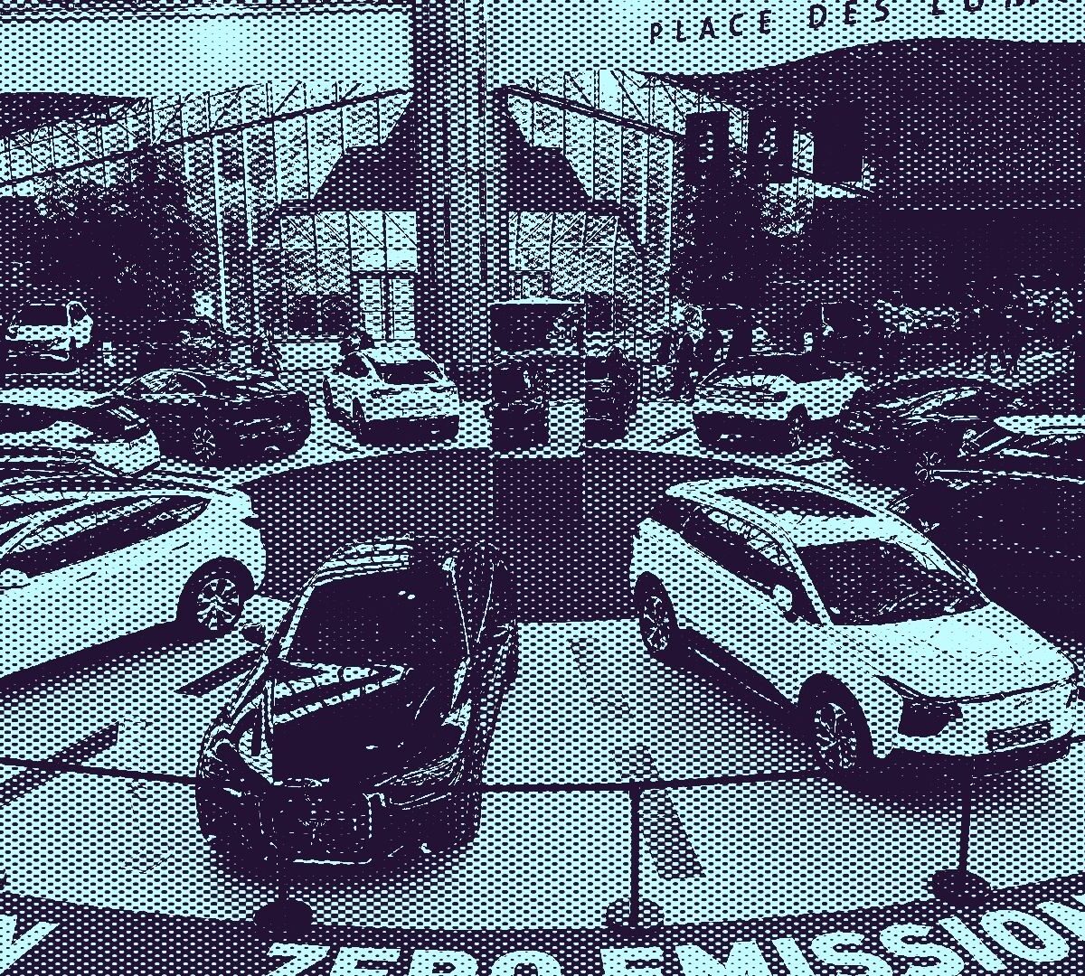 Salon auto de Lyon et son hall dédié aux électriques // Source : Numerama/RB