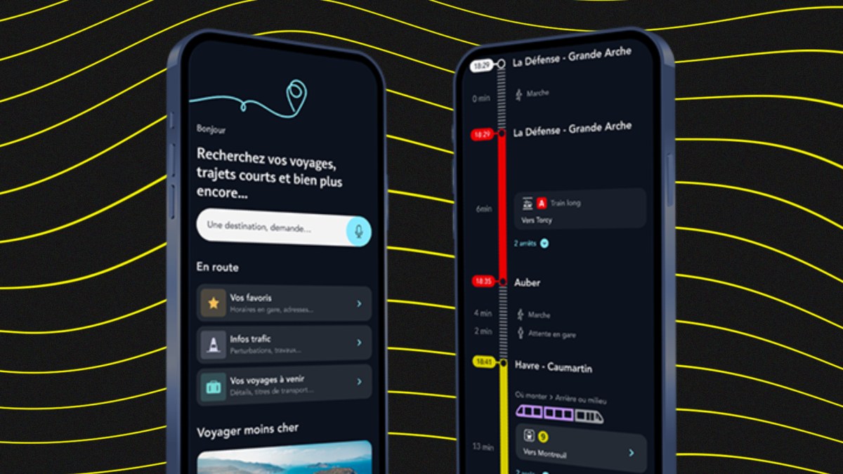 SNCF Connect. // Source : SNCF ; Nino Barbey pour Numerama