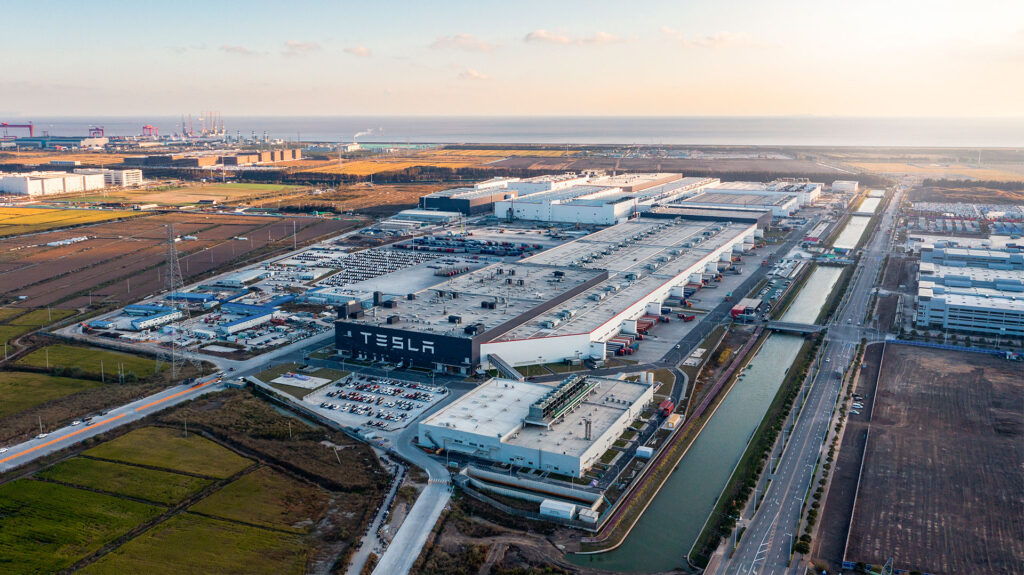 Tesla Gigafactory Shanghai // Source : Tesla