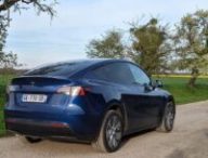 Tesla Model Y // Source : Raphaelle Baut pour Numerama