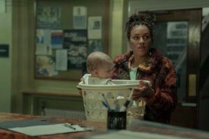 Natasha va devoir composer avec un bébé manipulateur et tueur // Source : HBO