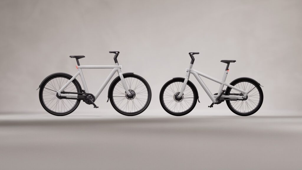 Les nouveaux VanMoof Electrified S5 et A5 // Source : VanMoof