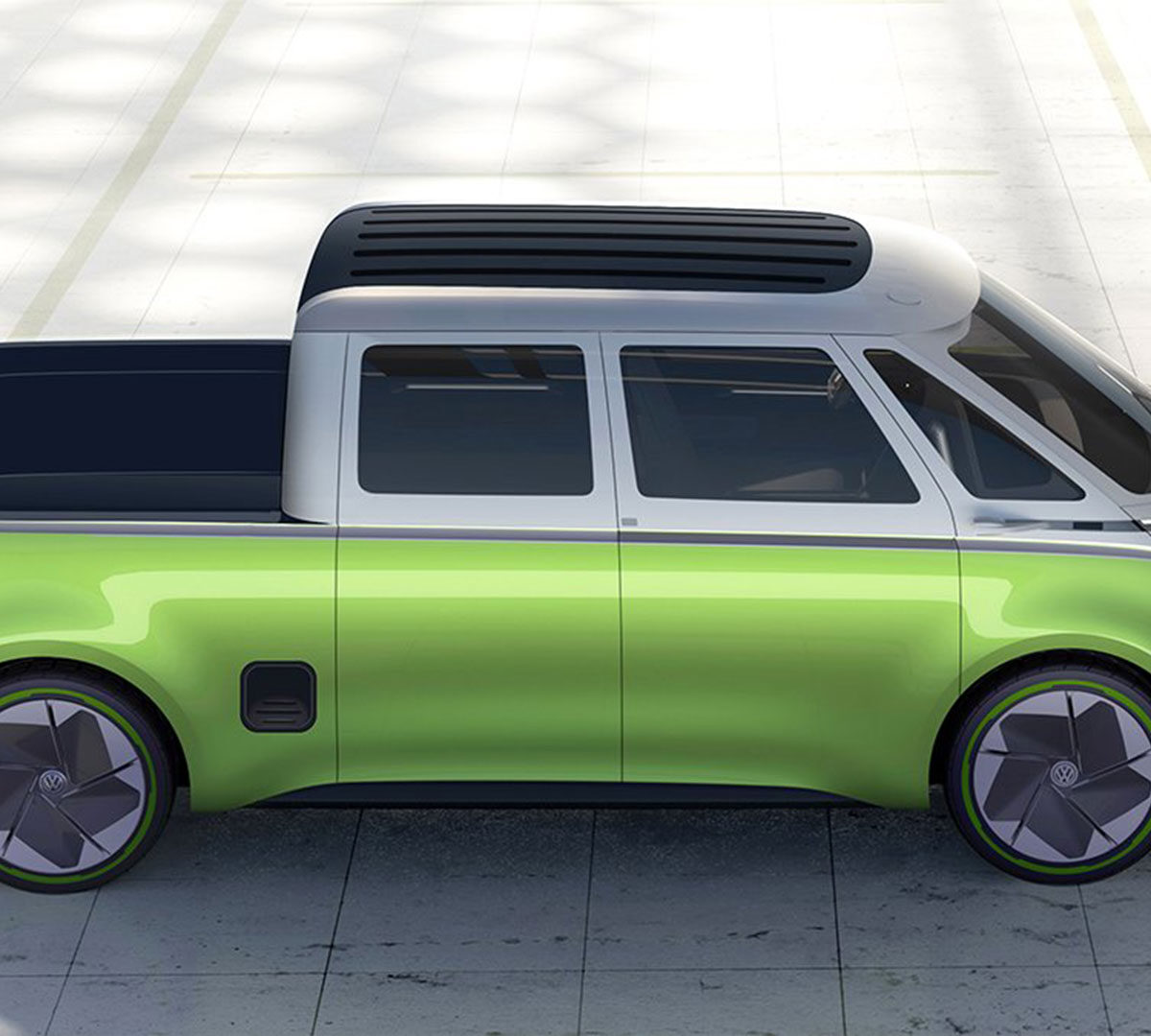 Volkswagen Concept pick-up d'ID.BUZZ // Source : Volkswagen