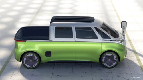 Volkswagen Concept pick-up d'ID.BUZZ // Source : Volkswagen