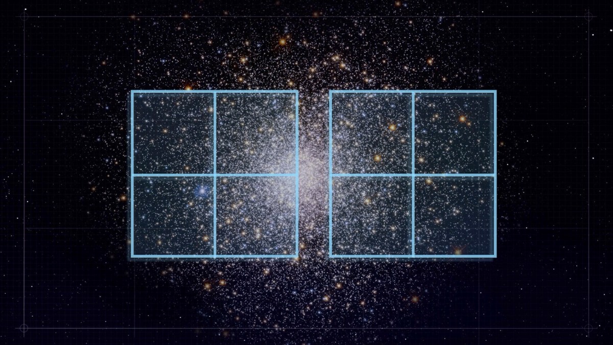 Alignement des miroirs du JWST. // Source : NASA's Goddard Space Flight Center Conceptual Image Lab