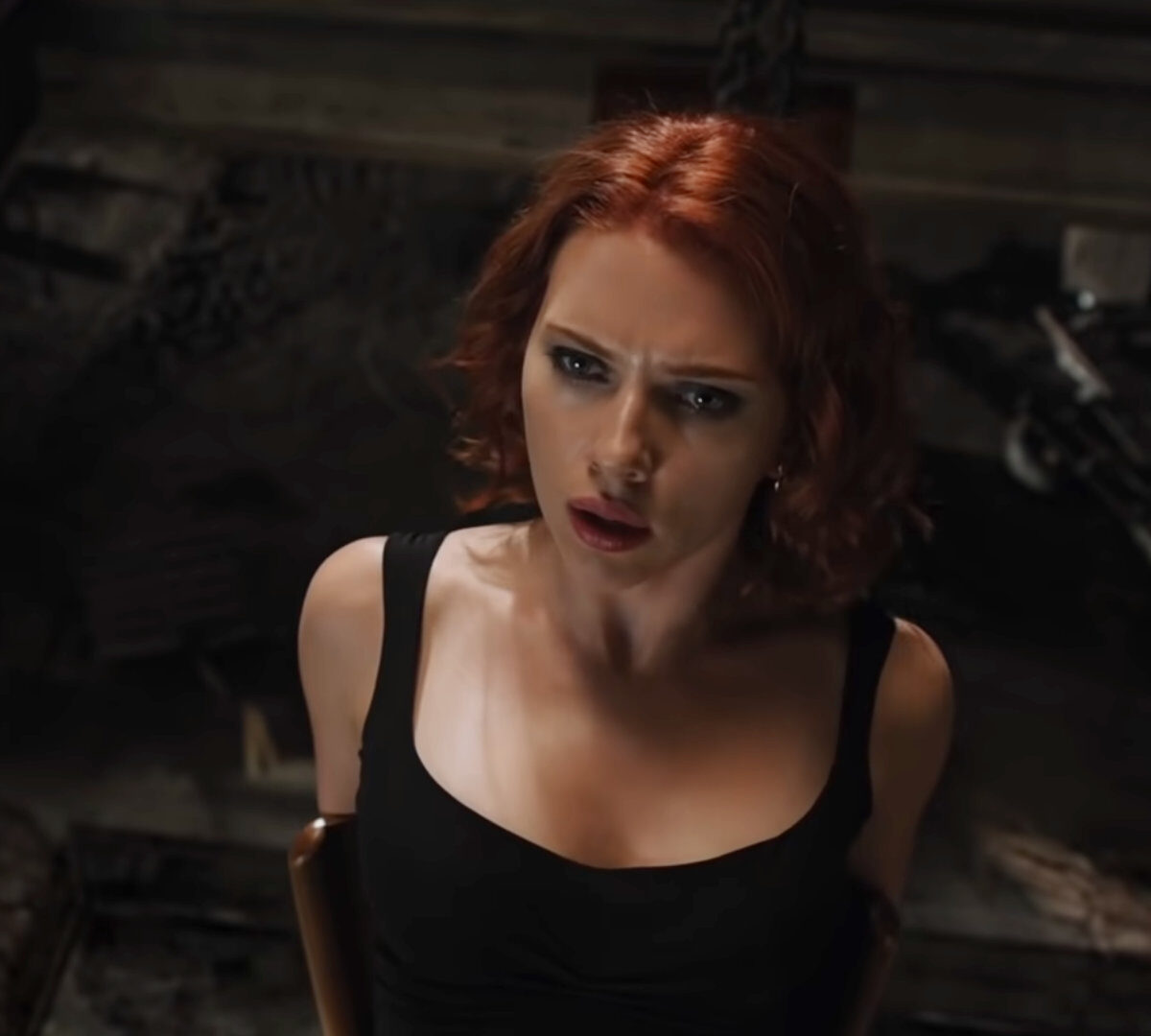 Black Widow. // Source : Capture YouTube TopMovieClips