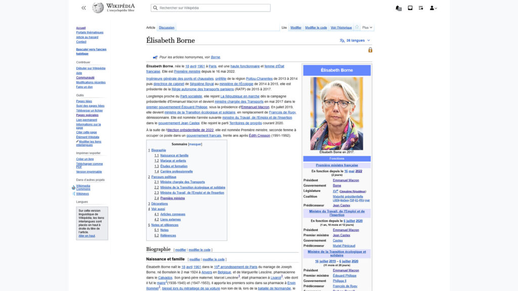 Borne Wikipédia