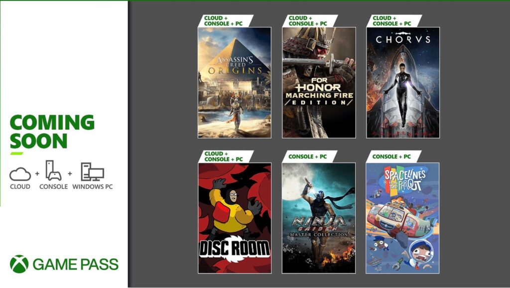 Le Xbox Game Pass en juin // Source : Microsoft