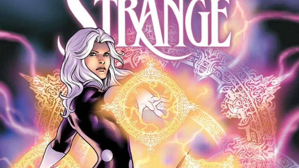 Extrait d'une couverture d'un comics Doctor Strange dédié à Cléa. // Source : Marvel