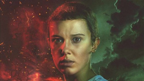 Le poster pour Eleven de la saison 4 de Stranger Things // Source : Netflix
