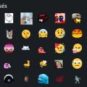 Emojis dans Slack. // Source : Capture d'écran Slack