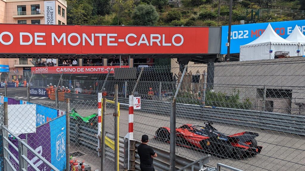 Formule E Grand Prix de Monaco.  // Bron: Raphaelle Baut pour Numerama