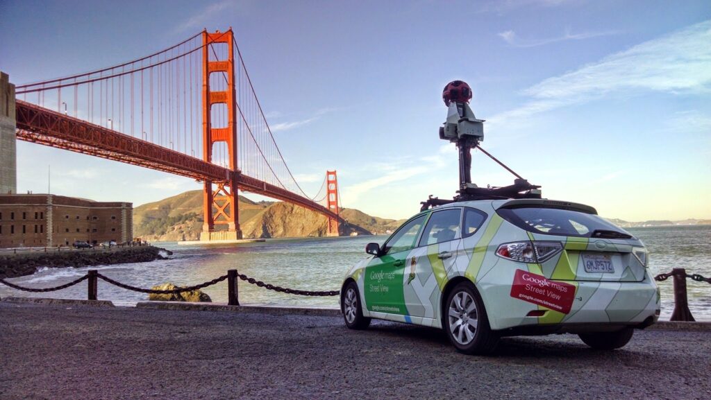 La voiture Street View à San Francisco. // Source : Google