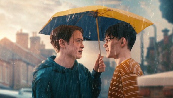 Nick et Charlie dans Heartstopper // Source : Netflix