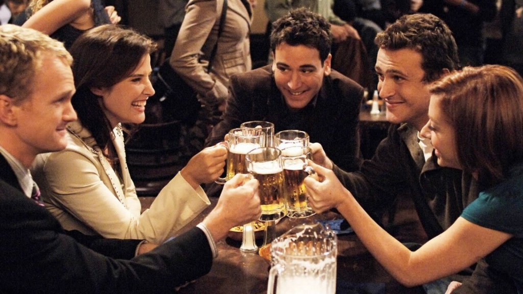 La série How I Met Your Mother, souvent comparée à Friends, est rapidement devenue culte // Source : CBS La série How I Met Your Mother, souvent comparée à Friends, est rapidement devenue culte // Source : CBS