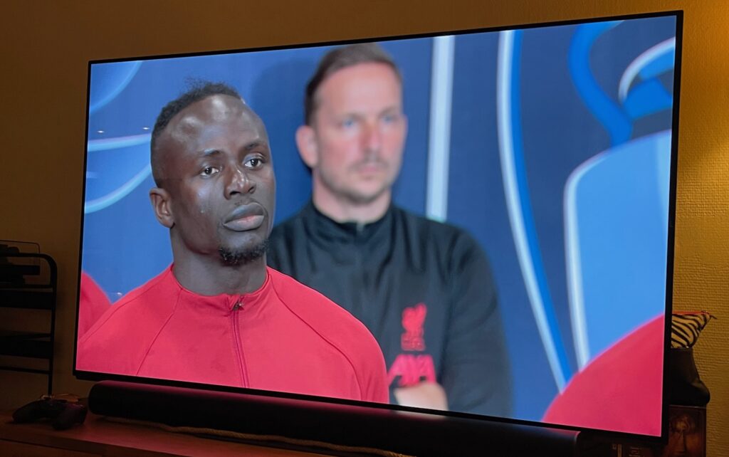 Finale de la Ligue des champions en Dolby Atmos et Dolby Vision // Source : Maxime Claudel pour Numerama