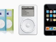 L'iPod mini, l'iPod et l'iPod touch, dans leurs premières versions. // Source : Apple