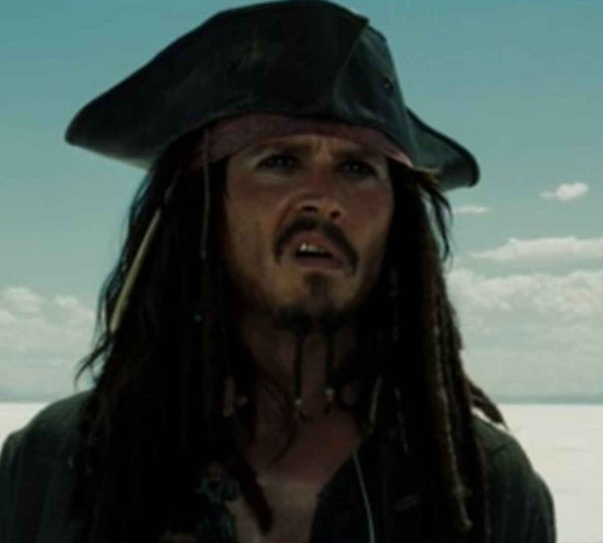 Jack Sparrow, Pirate des Caraibes 3 : Jusqu'au bout du Monde // Source : Walt Disney