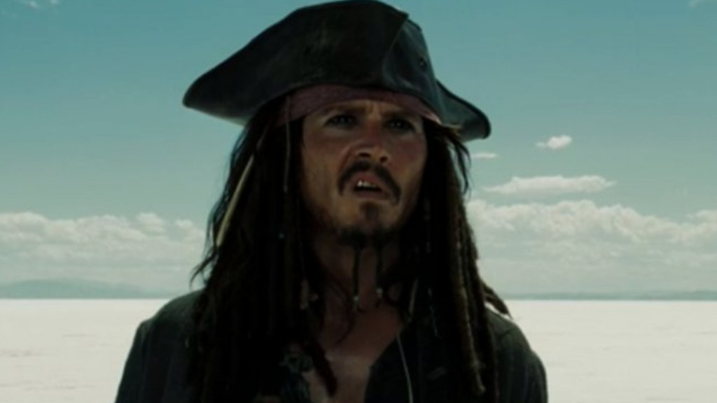 Jack Sparrow, Pirate des Caraibes 3 : Jusqu'au bout du Monde // Source : Walt Disney