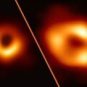 Le trou noir M87, le trou noir SgA*. // Source : Event Horizon Telescope