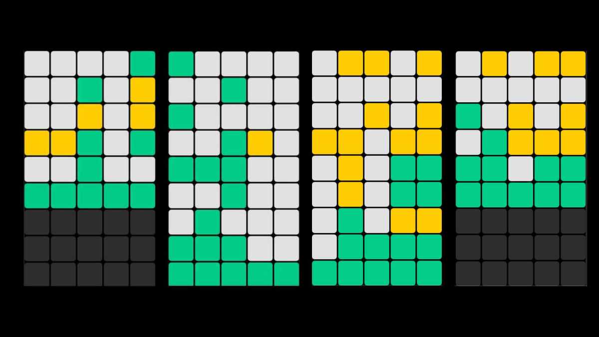 Quordle est très difficile - mais drôle // Source : Numerama