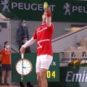 Novak Djokovic during Roland Garros 2020. // Source: Roland Garros / YouTube