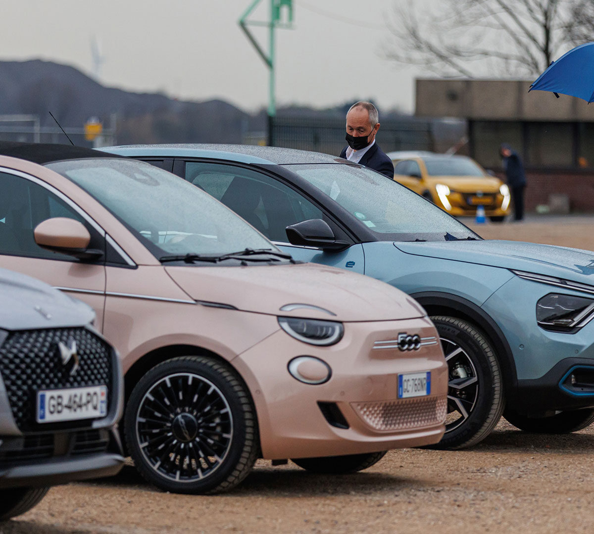 Une partie de la gamme électrique Stellantis // Source : Stellantis - stephane sby balmy