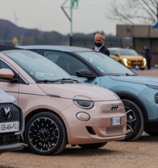 Une partie de la gamme électrique Stellantis // Source : Stellantis - stephane sby balmy