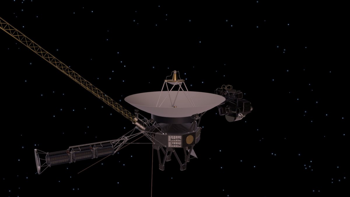 Voyager 1, vue en 3D. // Source : Capture d'écran JPL