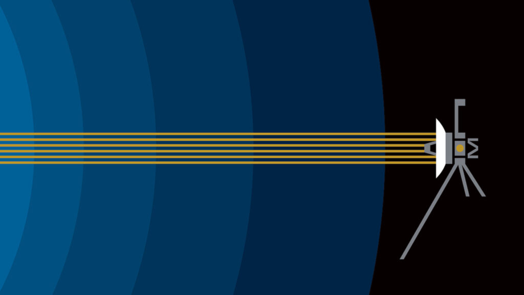 Sonde Voyager, illustration. // Source : Nasa/JPL-Caltech (image recadrée)